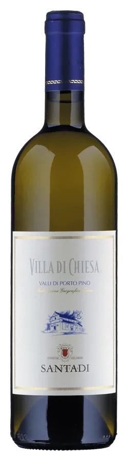 Villa di Chiesa Valli di Portopino de Santadi - Bouteille de Vin blanc de la Sardegne