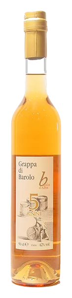 Grappa di Barolo bianca d'Alba von Marolo - Flasche Grappa aus dem Piemont