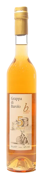 Grappa di Barolo bianca d'Alba Grappa di Barolo bianca d'Alba von Marolo - Flasche Grappa aus dem Piemont