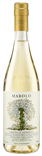 Grappa di Nebbiolo von Marolo - Flasche Grappa aus dem Piemont