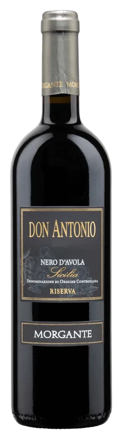 Nero d'Avola Riserva Don Antonio von Morgante - Flasche Rotwein aus Sizilien