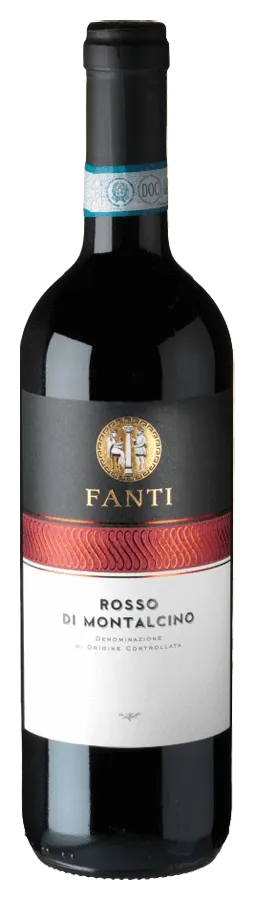 Rosso di Montalcino von Tenuta Fanti - Flasche Rotwein aus der Toskana