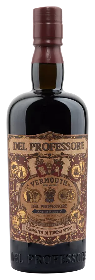 Vermouth Rosso Vermouth Rosso de Del Professore - Bouteille de Vermouth du Piémont