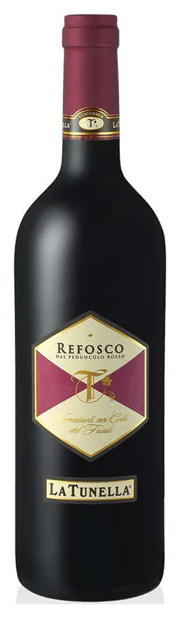 Refosco dal Peduncolo de La Tunella - Bouteille de Vin rouge du Frioul