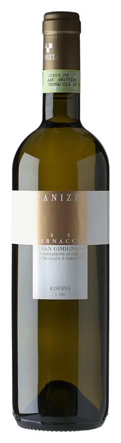 Vernaccia di San Gimignano Riserva de Panizzi - Bouteille de Vin blanc de la Toscane