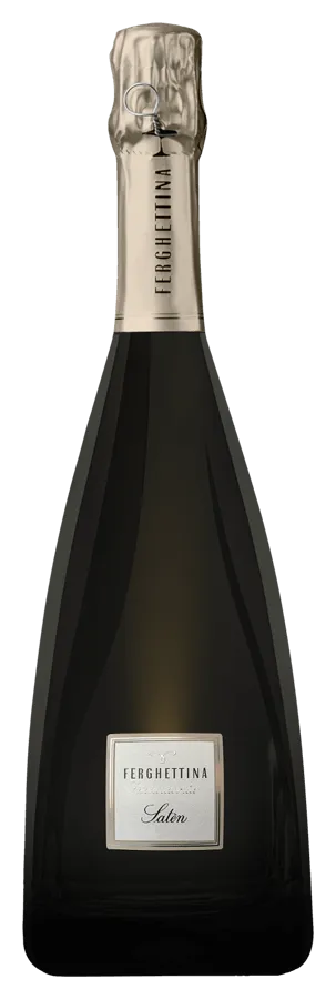 Franciacorta Satèn Brut von Ferghettina - Flasche Schaumwein aus der Lombardei