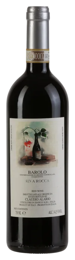 Barolo Riva Rocca Barolo Riva Rocca von Claudio Alario - Flasche Rotwein aus dem Piemont