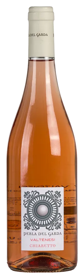 Riviera del Garda, Chiaretto Classico von Perla del Garda - Flasche Roséwein Biologisch aus der Lombardei