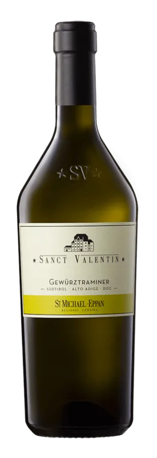gewuerztraminer-sanct-valentin-sankt-michael-eppan Gewürztraminer St. Valentin de St. Michael-Eppan - Bouteille de Vin blanc du Tyrol du sud