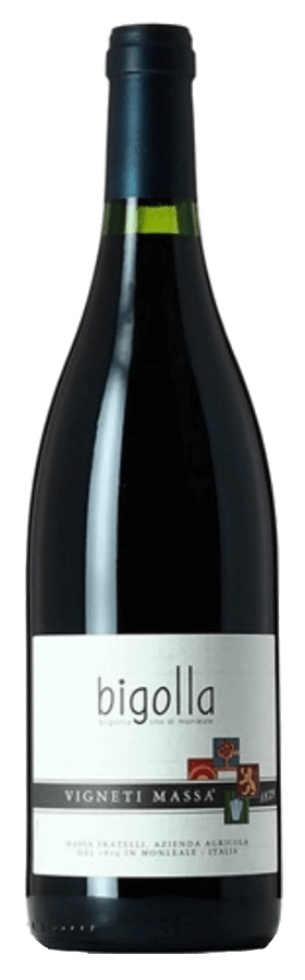 Barbera Bigolla von Vigneti Massa - Flasche Rotwein aus dem Piemont