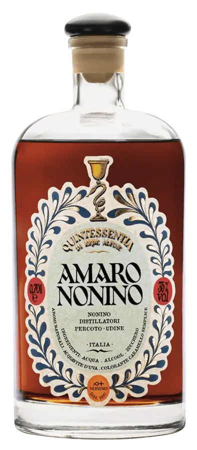 amaro-nonino-quintessentia-di-erbe-alpine Amaro Nonino von Nonino - Flasche Likör aus dem Friaul