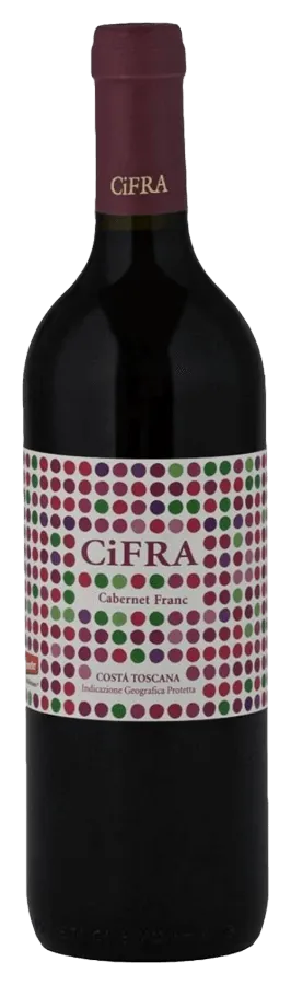 CIFRA Cabernet Franc de DUEMANI - Bouteille de Vin rouge Biodynamique de la Toscane