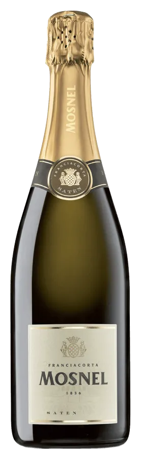 franciacorta-saten-mosnel-docg-75cl Satèn Franciacorta von Mosnel - Flasche Schaumwein aus der Lombardei