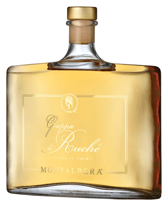 grappa-ruche-affinata-carati-montalbera-50cl Grappa di Ruchè de Montalbera - Bouteille de Grappa du Piémont