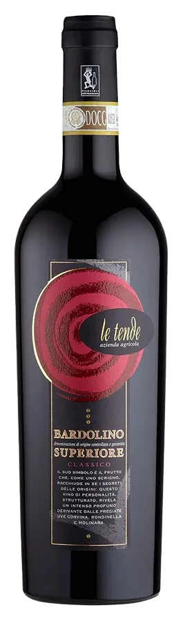 LE-TENDE-Bardolino-Classico-Superiore-DOCG-75cl Bardolino Classico Superiore von Le Tende - Flasche Rotwein Biologisch aus Venetien