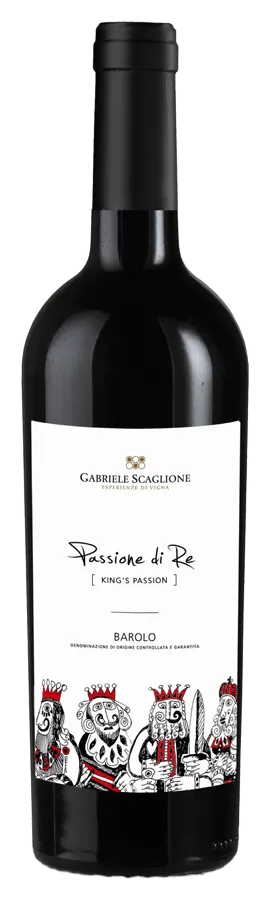 barolo-passione-di-re-kings-passion-gabriele-scaglione Barolo von Gabriele Scaglione - Flasche Rotwein aus dem Piemont