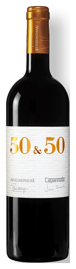 5050-toscana-avignonesi-capannelle-igt 50 & 50 von Avignonesi - Flasche Rotwein Biologisch aus der Toskana