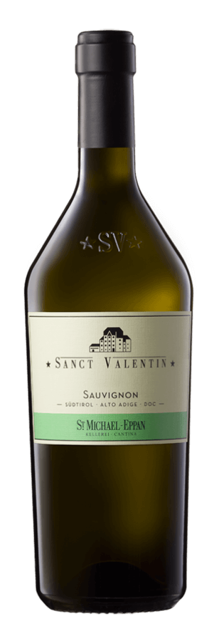 Sauvignon Blanc St. Valentin von St. Michael-Eppan - Flasche Weisswein aus dem Südtirol
