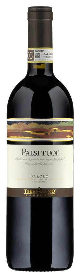 Barolo Paesi Tuoi de Vite Colte - Bouteille de Vin rouge du Piémont