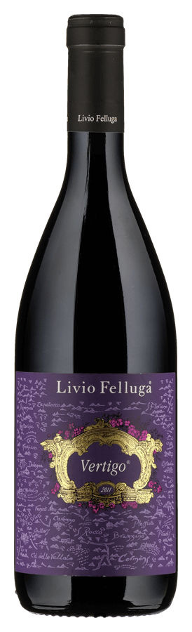 Vertigo de Livio Felluga - Bouteille de Vin rouge du Frioul
