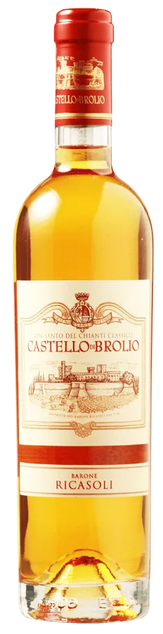 vin-santo-chianti-classico-castello-brolio-ricasoli Vin Santo Brolio von Barone Ricasoli - Flasche Dessertwein aus der Toskana