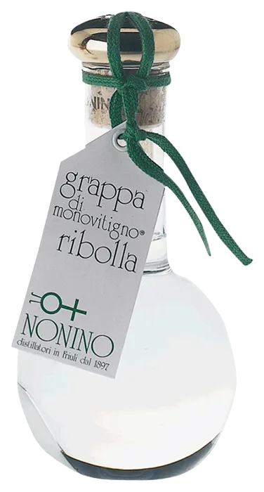 nonino-grappa-ribolla-cru-monovitigno Grappa «Ribolla» von Nonino - Flasche Grappa aus dem Friaul