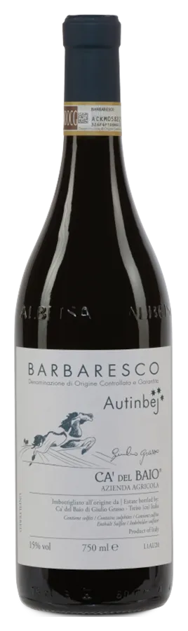 Barbaresco Autinbej Barbaresco Autinbej von Ca' del Baio - Flasche Rotwein aus dem Piemont