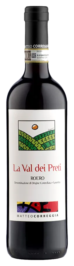 Roero La Val Dei Preti von Matteo Correggia - Flasche Rotwein Biologisch aus dem Piemont