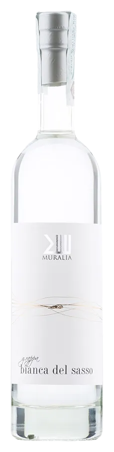 Grappa bianca dell sasso von Muralia - Flasche Grappa aus Sizilien