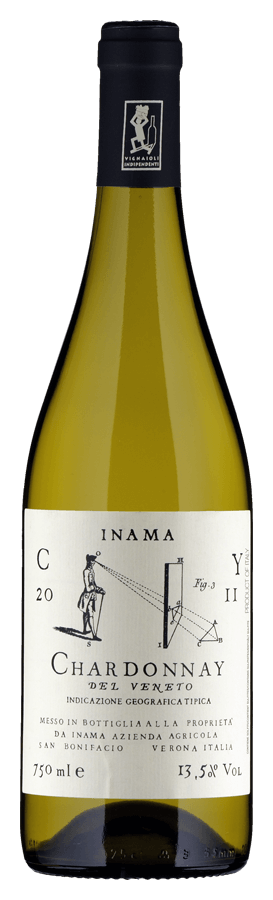 Chardonnay de Inama - Bouteille de Vin blanc de Vénétie