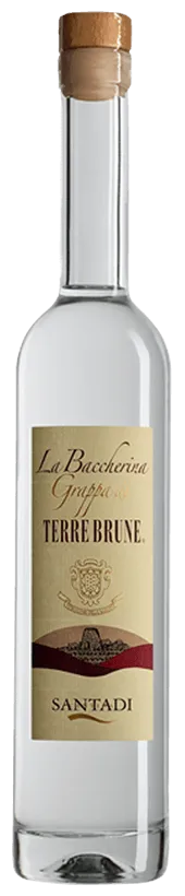 Grappa di Terre Brune - La Baccherina von Santadi - Flasche Grappa aus Sardinien