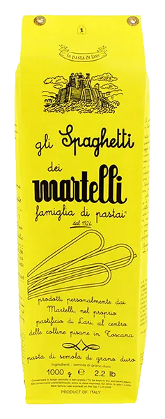 gli Spaghetti gli Spaghetti von Martelli Pasta - 1000g Verpackung von Pasta aus Hartweizen aus Italien