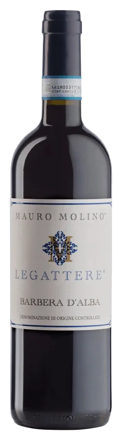 Barbera d'Alba Le Gattere de Mauro Molino - Bouteille de Vin rouge du Piémont