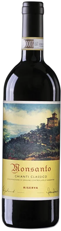Chianti Classico Riserva von Castello di Monsanto - Flasche Rotwein aus der Toskana