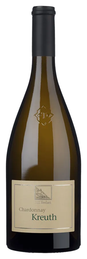 Chardonnay 'Kreuth' von Kellerei Terlan - Flasche Weisswein aus dem Südtirol