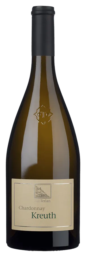 chardonnay-kreuth-kellerei-terlan-doc-75cl Chardonnay 'Kreuth' von Kellerei Terlan - Flasche Weisswein aus dem Südtirol