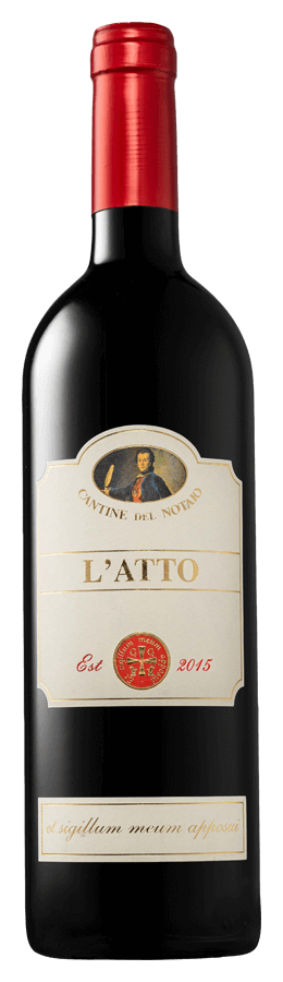 L'Atto de Cantine del Notaio - Bouteille de Vin rouge de la Basilicate