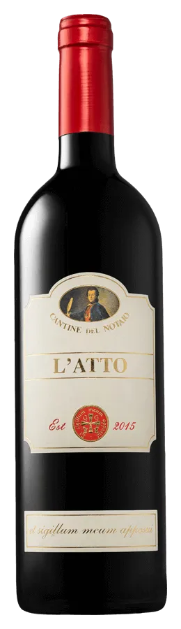 atto-aglianico-vulture-cantine-notaio-basilicata-igt L'Atto de Cantine del Notaio - Bouteille de Vin rouge de la Basilicate