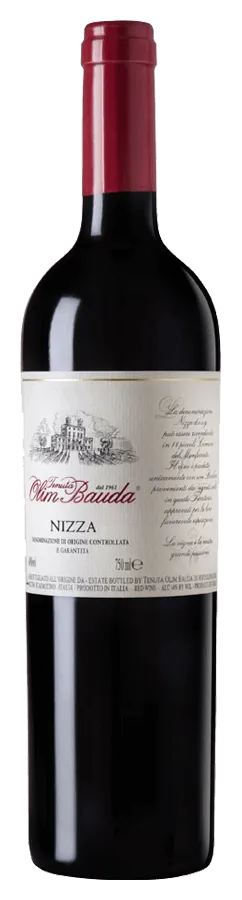 Nizza Barbera d'Asti Superiore de Tenuta Olim Bauda - Bouteille de Vin rouge du Piémont
