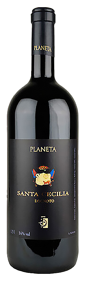 PLANETA-Santa-Cecilia-Sicilia-IGT-in-Holzkiste-150cl Santa Cecilia Noto de La Planeta - Bouteille de Vin rouge de Sicile