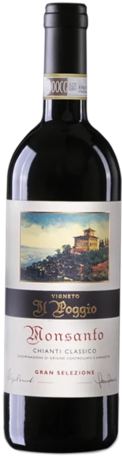Il Poggio Chianti Classico Gran Selezione von Castello di Monsanto - Flasche Rotwein aus der Toskana