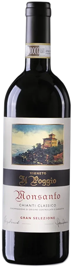 Il Poggio Chianti Classico Gran Selezione Il Poggio Chianti Classico Gran Selezione de Castello di Monsanto - Bouteille de Vin rouge de la Toscane