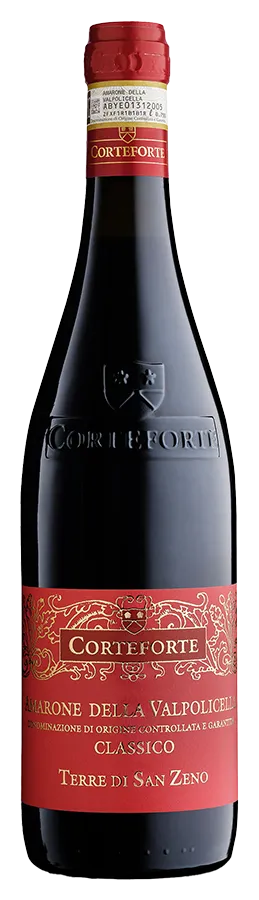 corteforte-amarone-terre-san-zeno-dop-75cl Amarone della Valpolicella Classico Terre di San Zeno von Corteforte - Flasche Rotwein aus Venetien