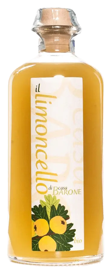 limoncello-biologico-casa-barone il Limoncello von Casa Barone - Flasche Likör Biologisch aus Kampanien