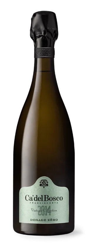 Dosage Zéro Franciacorta von Cà del Bosco - Flasche Schaumwein aus der Lombardei
