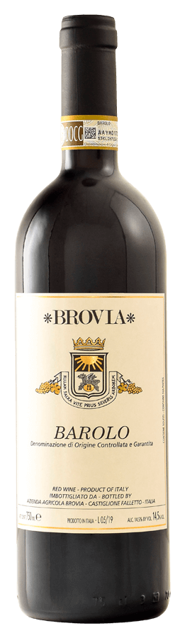 Barolo von Az. Agr. Brovia - Flasche Rotwein aus dem Piemont