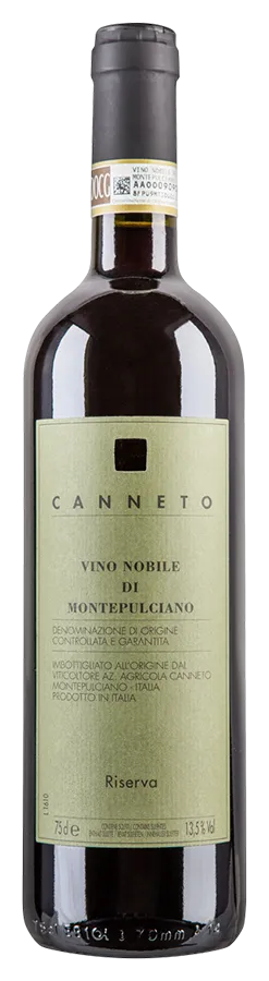 Vino Nobile di Montepulciano Riserva Vino Nobile di Montepulciano Riserva de Canneto - Bouteille de vin rouge de Toscane