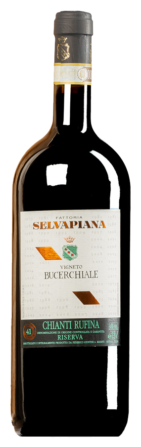 SELVAPIANA-Chianti-Rufina-riserva-Bucerchiale-DOCG-150cl Chianti Rufina Riserva Bucerchiale de Selvapiana - Bouteille de Vin rouge Biologique de la Toscane
