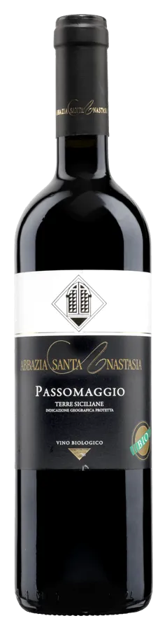 Passomaggio rosso von Abbazia Santa Anastasia - Flasche Rotwein aus Sizilien