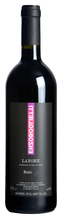 Buio Langhe Rosso Buio Langhe Rosso de Enzo Boglietti - Bouteille de Vin rouge du Piémont